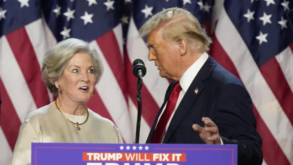 Der designierte US-Pr&auml;sident Donald Trump macht Susie Wiles zu seiner Stabschefin. (Foto)