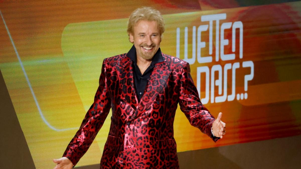 Am 25. November wird Thomas Gottschalk ein letztes Mal als Gastgeber bei "Wetten, dass..?" auf der B&uuml;hne stehen. (Foto)