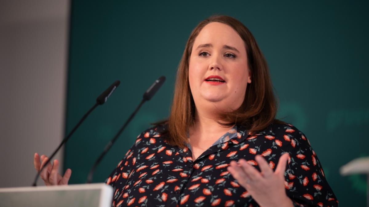 Ricarda Lang wusste bei "Markus Lanz" nicht, wie hoch die Durchschnittsrente in Deutschland ist. (Foto)