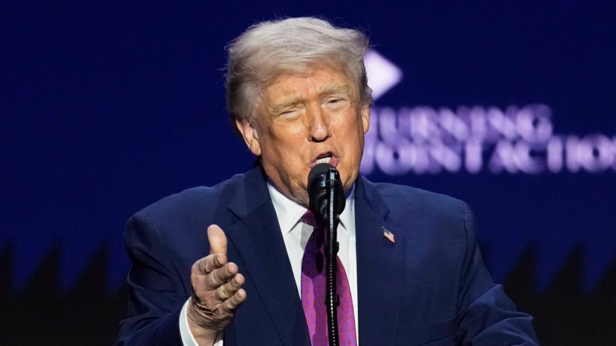 Donald Trump dominierte erneut die Schlagzeilen. (Foto)