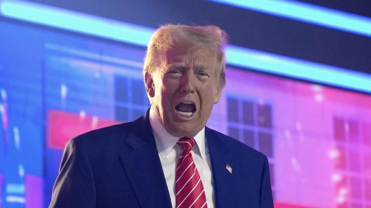 Donald Trump rastete auf seiner Social-Media-Plattform aus. (Foto)