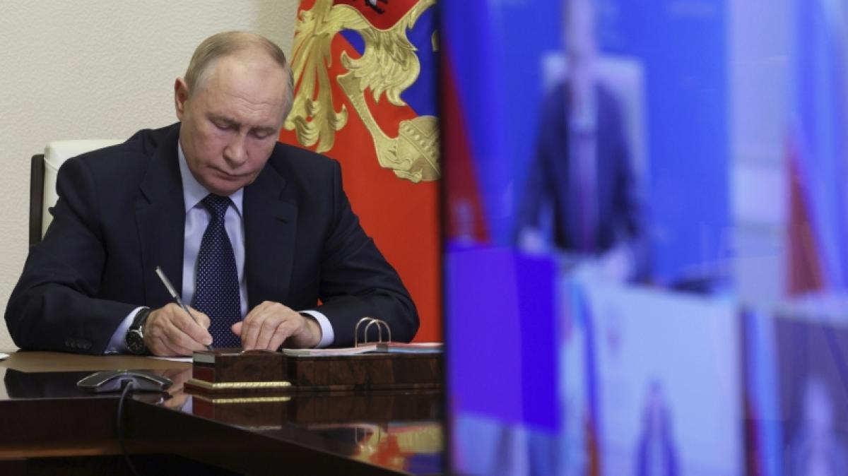Wladimir Putin f&uuml;hrt seit Februar 2022 Krieg gegen die Ukraine. (Foto)