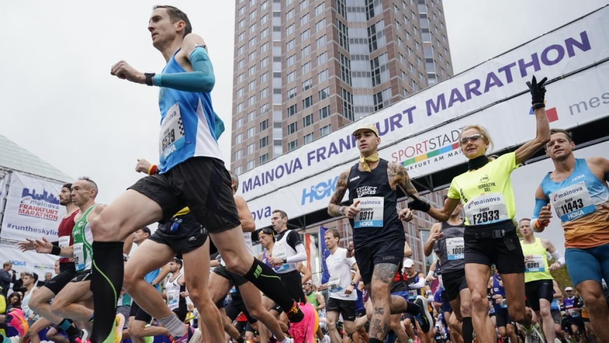 Am 25. Oktober findet wieder der Mainova Marathon in Frankfurt am Main statt. (Foto)