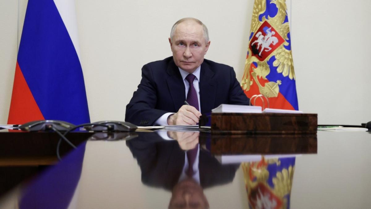 Wladimir Putin soll in der russischen Grenzregion Kursk erneut Gebiete an die Ukraine verloren haben. (Foto)