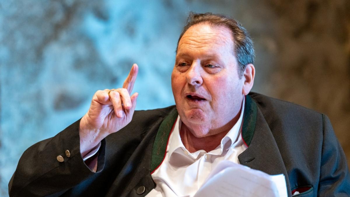 Ottfried Fischer hat nach einem Rollstuhl-Unfall einen kleinen Finger verloren. (Foto)