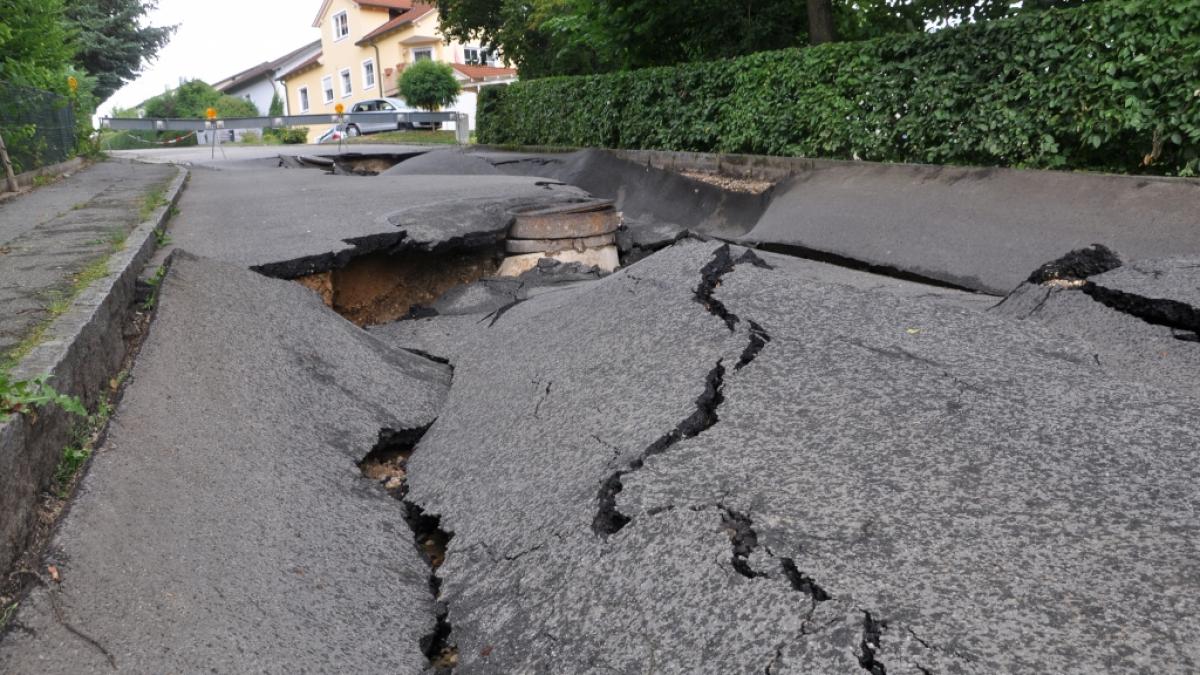 Die zerst&ouml;rerische Kraft der Natur: Erdbeben hinterl&auml;sst Spuren der Verw&uuml;stung. (Foto)