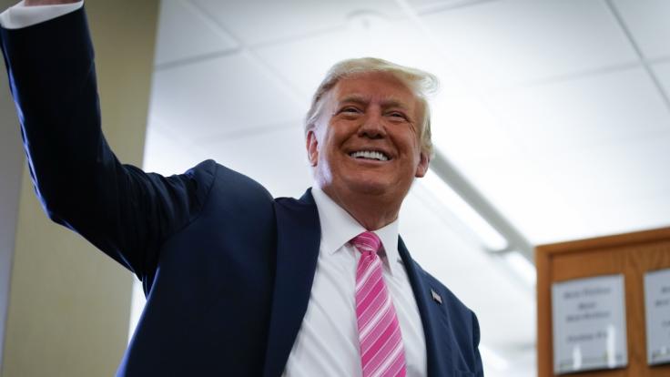 Donald Trump wird das politische Parkett nicht kampflos verlassen.