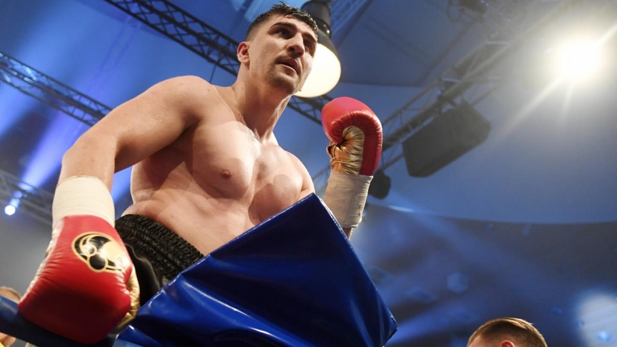 Marco Huck bei seinem Sieg gegen Yakup Saglam im Jahr 2018. (Foto)