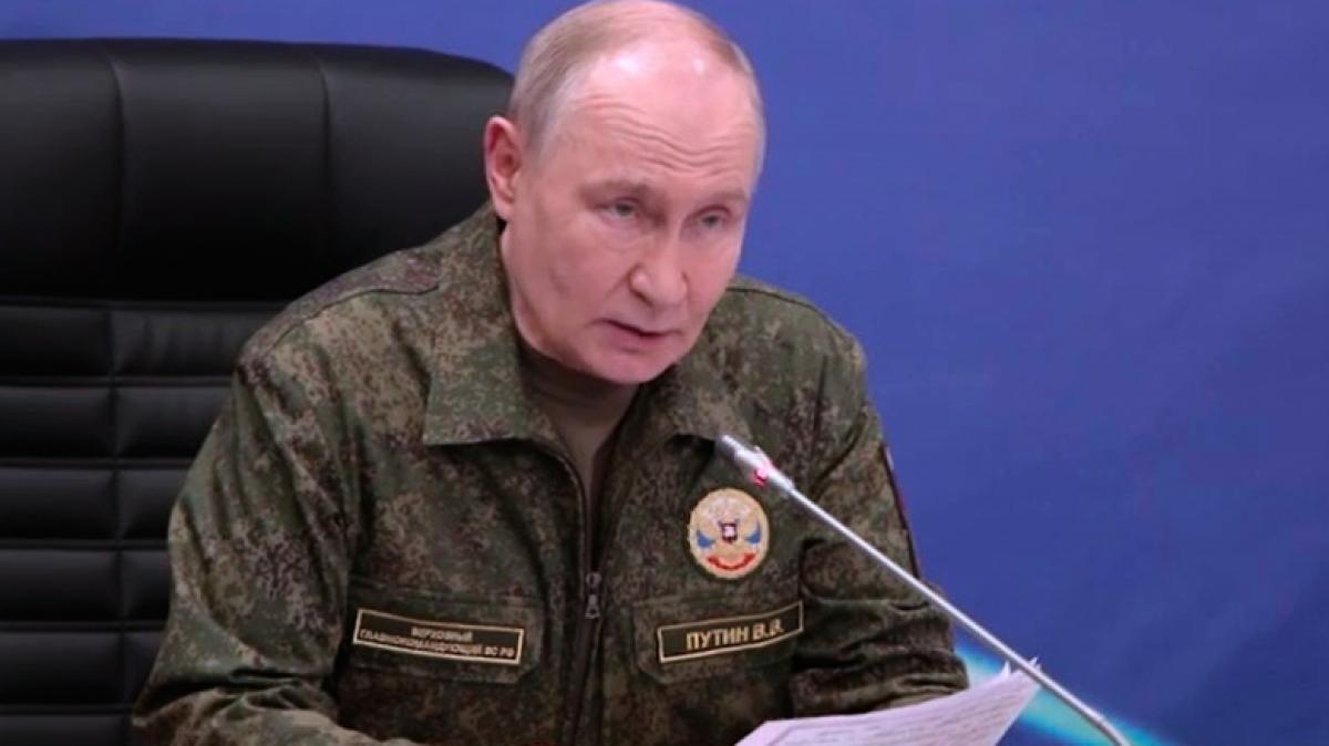 Wladimir Putin soll nach einem Erfolg im Ukraine-Krieg gejubelt haben. (Foto)