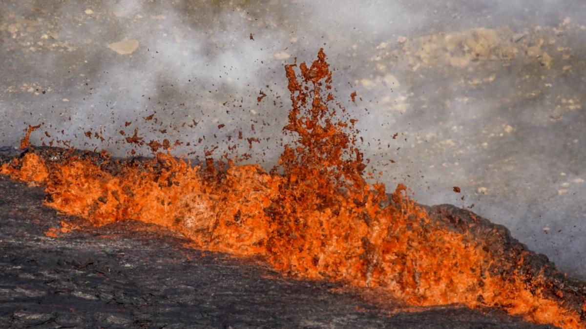 Wie lange der Vulkanausbruch nahe&nbsp;Reykjavik andauern wird, ist derzeit noch unklar. (Foto)