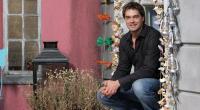 Raphael Vogt im Jahre 2006 am Set der Sat.1-Serie 