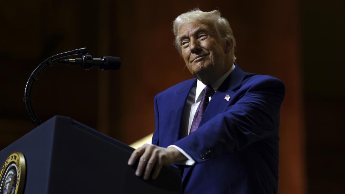 Donald Trump beharrt weiterhin auf ein Bodensch&auml;tze-Abkommen mit der Ukraine - doch die weigert sich bisher. (Foto)