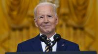 Joe Biden verwirrt mit seinen Aussagen bei einer Pressekonferenz.