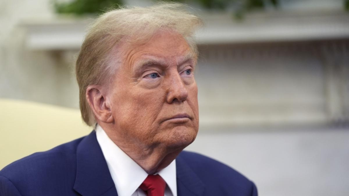 Donald Trump drohte schon mehrfach damit, das Nato-B&uuml;ndnis verlassen zu wollen. (Foto)