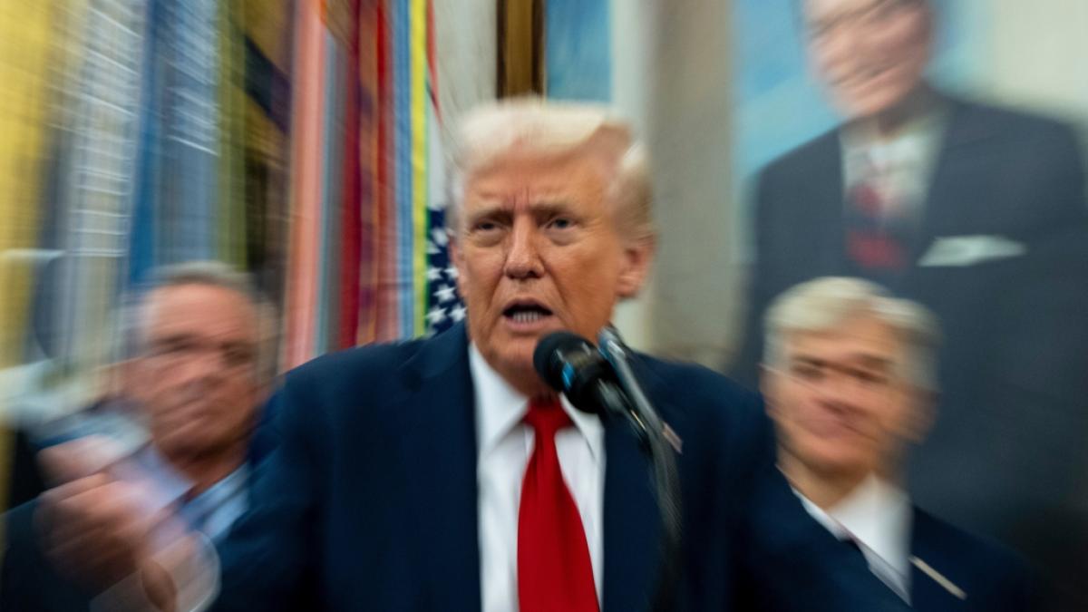 Die US-Regierung von Donald Trump greift offenbar brutal gegen Demonstranten durch. (Foto)