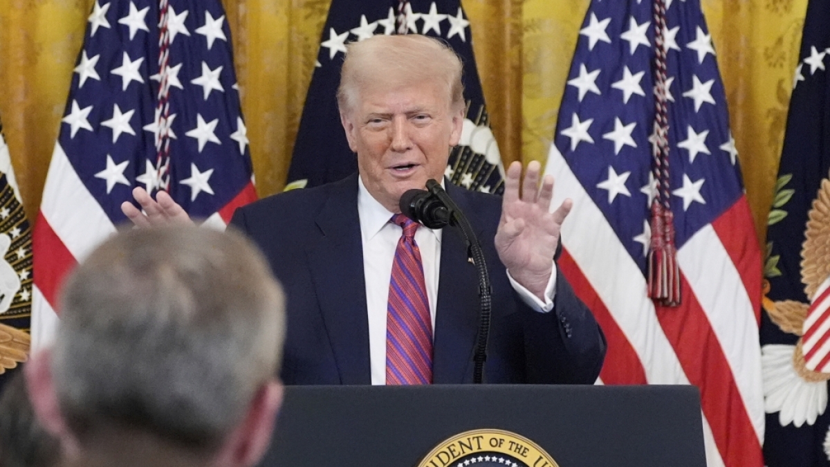 Donald Trumps Zustimmungswerte rauschen bei Gutverdienern m&auml;chtig ab. (Foto)