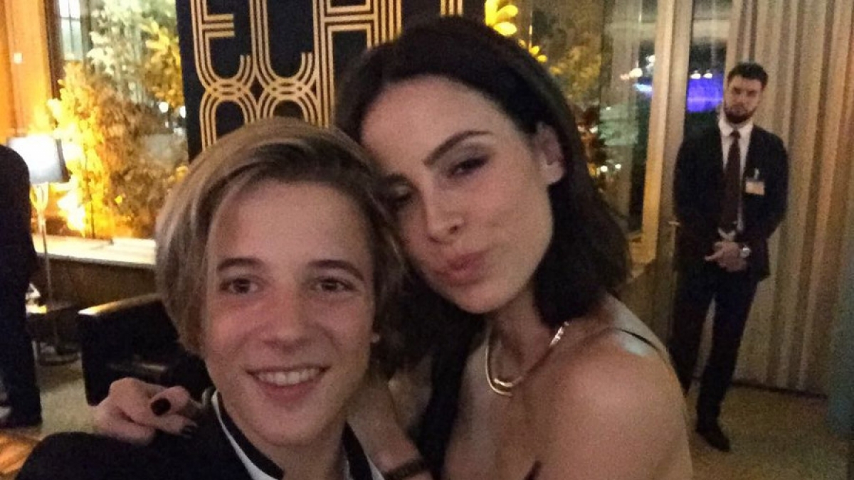 "The Voice Kids"-Kandidat Matteo Markus Bok (l.) und Lena Meyer-Landrut verstehen sich auch nach dem Ende der Show noch blendend. (Foto)