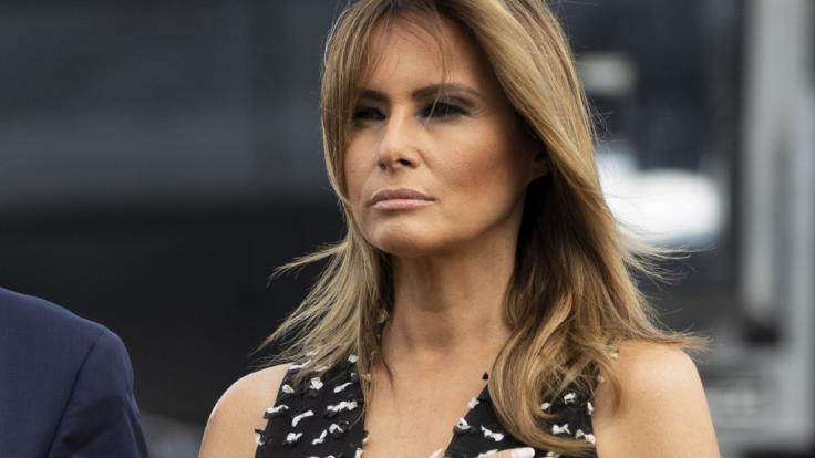 Melania Trump hatte einst behauptet, kein Kindermädchen für Sohn Barron zu haben.
