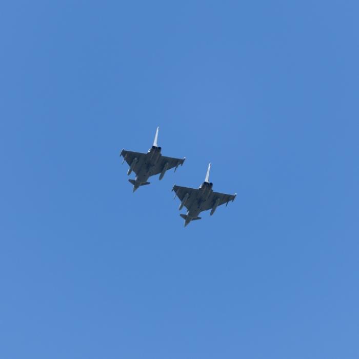Russische Militärflugzeuge eingedrungen - Nato-Kampfjets steigen in die Luft