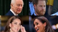 König Charles III., Prinz Harry, Prinzessin Kate und Meghan Markle waren 2024 Dauergäste in den Royals-News.