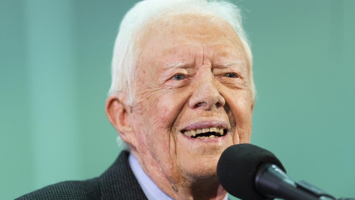 Der fr&uuml;here US-Pr&auml;siden Jimmy Carter wird nach mehreren Klinikaufenthalten palliativ betreut. (Foto)