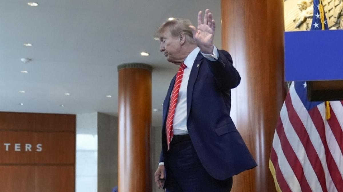 Donald Trump k&ouml;nnte noch vor der US-Wahl zu einer Haftstrafe verurteilt werden. (Foto)