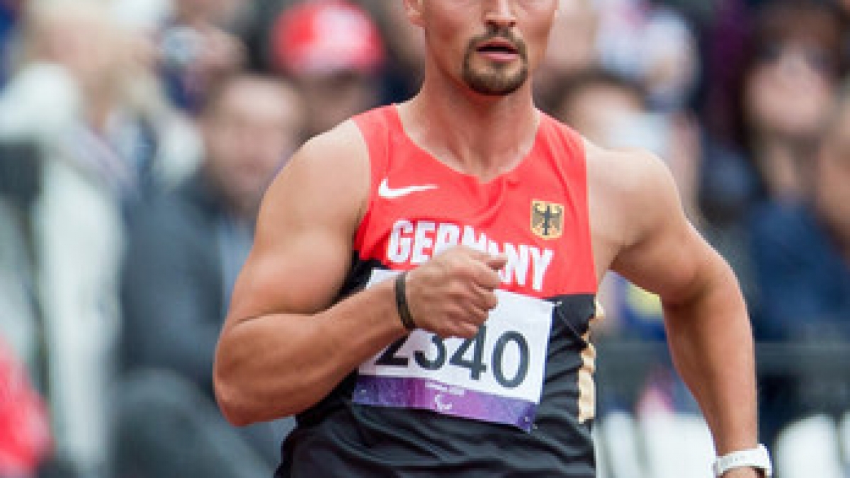 Heinrich Popow bei den Paralympischen Spielen in London im Jahr 2012. (Foto)