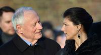 Seit 2014 ist Oskar Lafontaine mit Sahra Wagenknecht verheiratet.