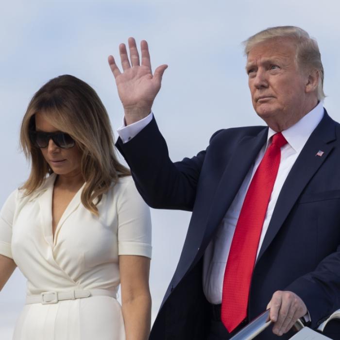 Trump bald verhaftet? Ehefrau Melania will nur noch weg