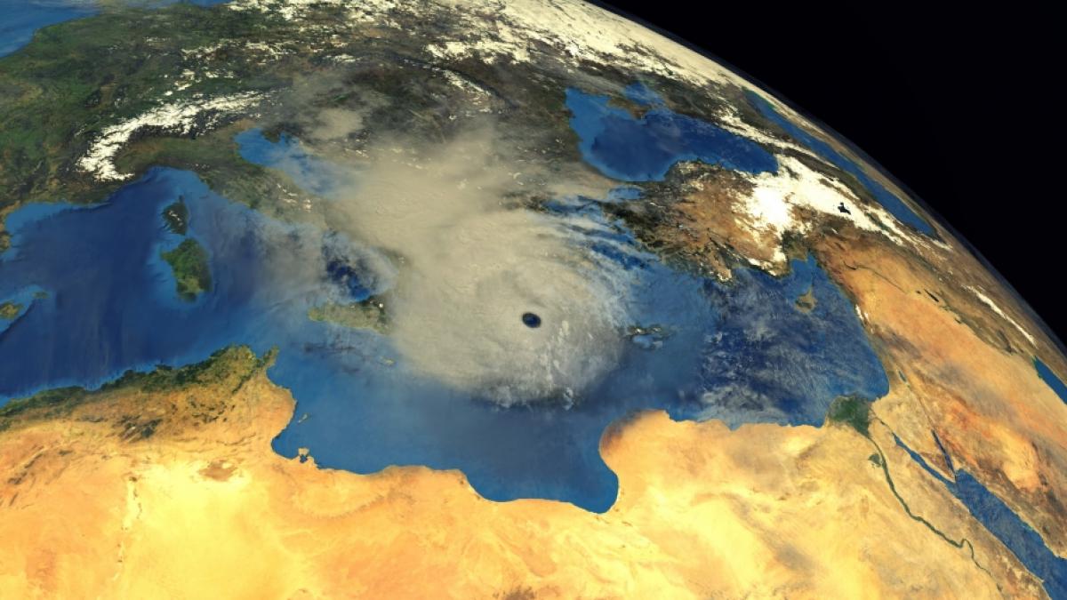 Im Herbst k&ouml;nnte ein extremer Medicane im Mittelmeer sein Unwesen treiben. (Foto)