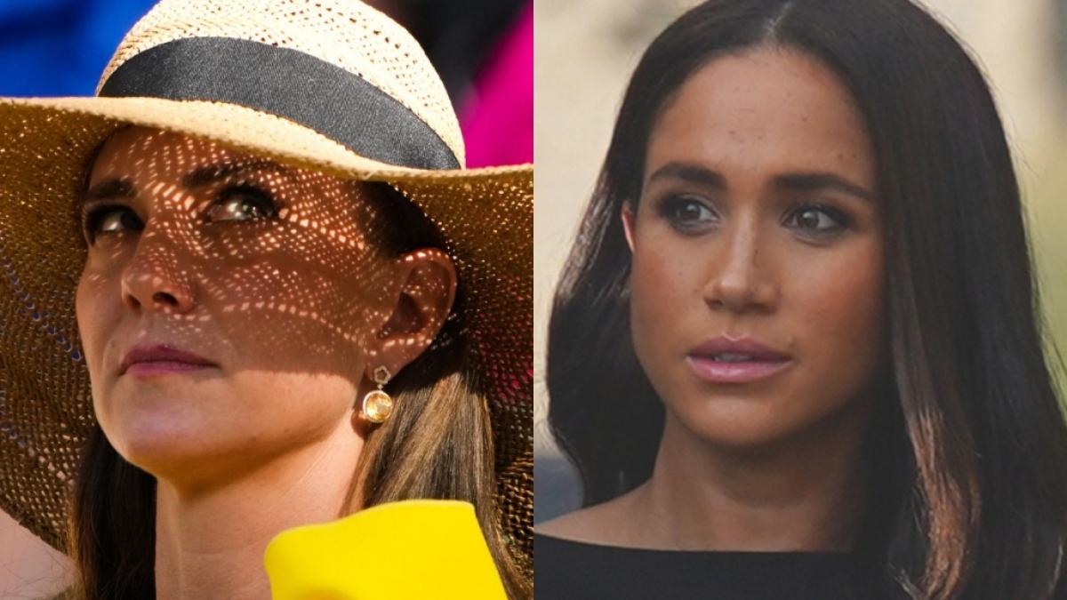 Die Royals-News kamen in dieser Woche abermals nicht ohne Prinzessin Kate und Meghan Markle aus. (Foto)