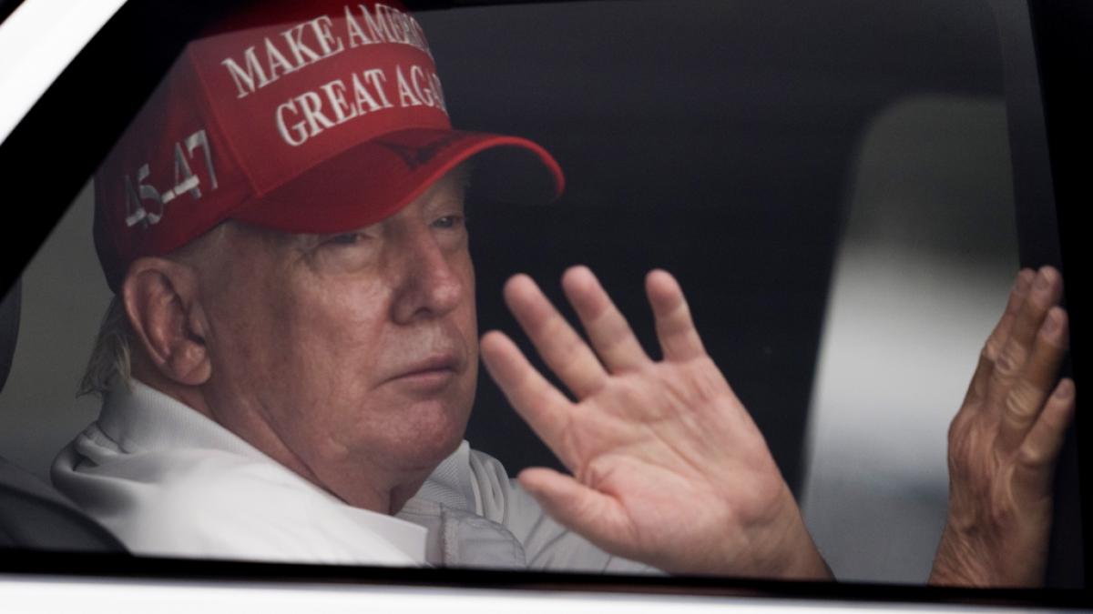 Donald Trump wirkt in neuen Videoaufnahmen fitter denn je. (Foto)
