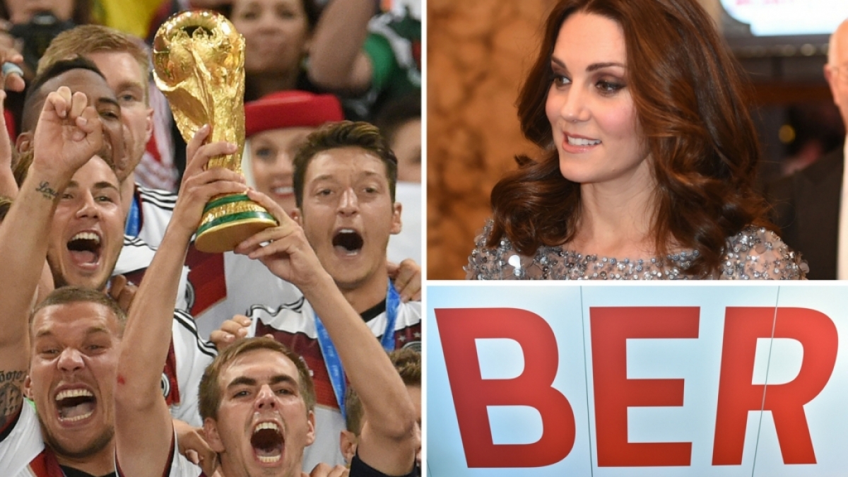 Von der Niederkunft Kate Middletons mit Zwillingen &uuml;ber den Weltmeistertitel f&uuml;r Deutschland bis hin zur fr&uuml;hzeitigen Er&ouml;ffnung des Flughafens BER - so manche Schlagzeile w&auml;re uns 2018 h&ouml;chst willkommen. (Foto)