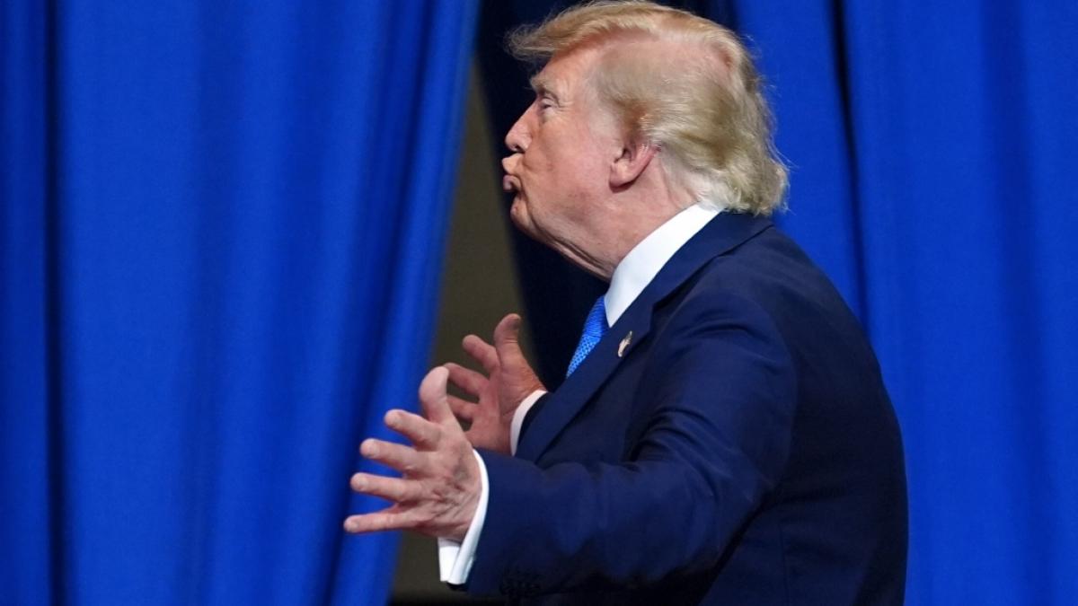 Donald Trump hat mit seinen verst&ouml;renden Ausf&uuml;hrungen &uuml;ber "junge, sch&ouml;ne M&auml;dchen im Wei&szlig;en Haus" auf Long Island etliche Beobachter angewidert zur&uuml;ckgelassen. (Foto)