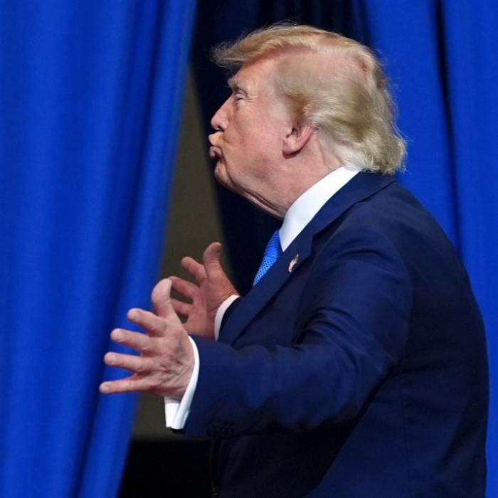 US-Präsident umgibt sich mit 