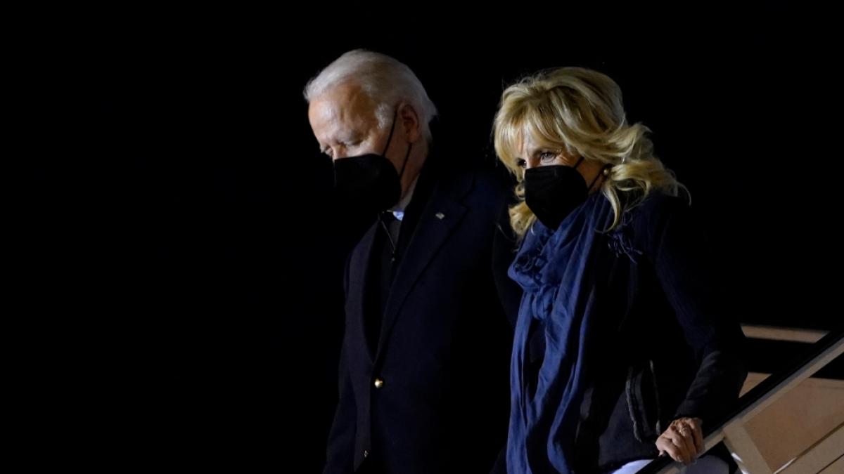 Joe Biden steckt in einem Umfrage-Tief. (Foto)