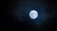 Der Februar-Vollmond wird auch Schneemond genannt.