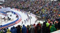 Beim Biathlon-Weltcup in Oberhof sorgten Anfang Januar 2024 wieder zahlreiche Zuschauer für ausgelassene Stimmung.