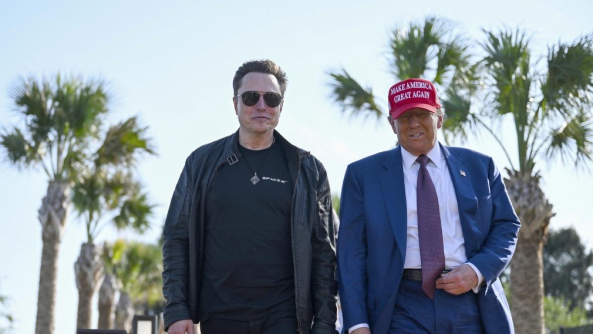 Donald Trump hat Elon Musk einen Posten in seiner Regierung verschafft. (Foto)