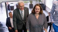 Winfried Kretschmann und Ricarda Lang (Grüne) plädieren für sinkende Migrantenzahlen.