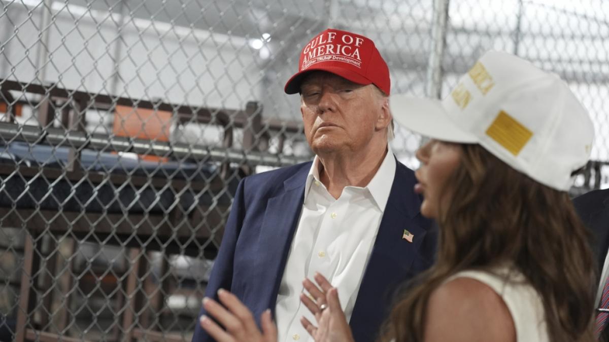 Donald Trump: Witzelt &ouml;ffentlich &uuml;ber Marjorie Taylor Greene - ihr Partner zeigt Z&auml;hne bei X. (Foto)