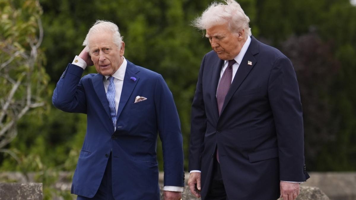 Glaubt man den zum Jahresbeginn ver&ouml;ffentlichten Hellseher-Prognosen, so d&uuml;rfte 2026 sowohl f&uuml;r K&ouml;nig Charles III. als auch Donald Trump ein herausforderndes, ja lebensver&auml;nderndes Jahr werden. (Foto)