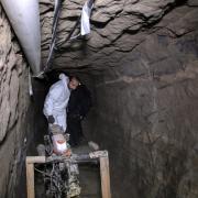 Durch diesen 1,5 Kilometer langen Tunnel konnte Joaquin Guzman in die Freiheit entkommen. Seither ist er auf der Flucht.