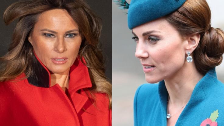 Eine US-Moderatorin hat Melania Trump und Kate Middleton verglichen.