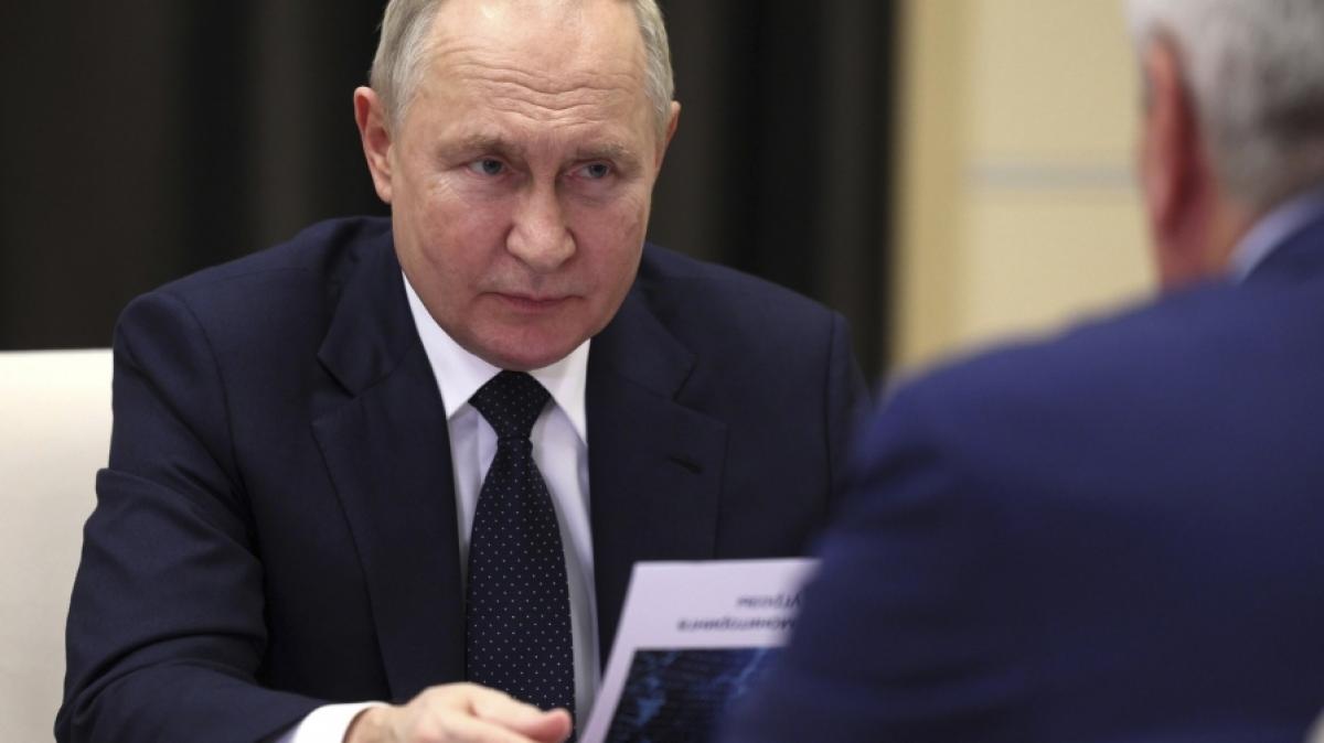 Wladimir Putin konnte die Ukraine-Angriffe im Inneren Russlands bislang noch nicht stoppen. (Foto)
