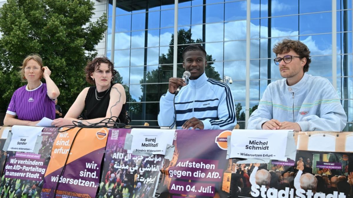 Das B&uuml;ndnis Widersetzen hat angek&uuml;ndigt, den Parteitag der AfD zu blockieren. (Foto)