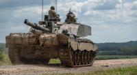 Ein britischer Challenger 2 soll im Ukraine-Krieg zerstört worden sein. (Symbolfoto)