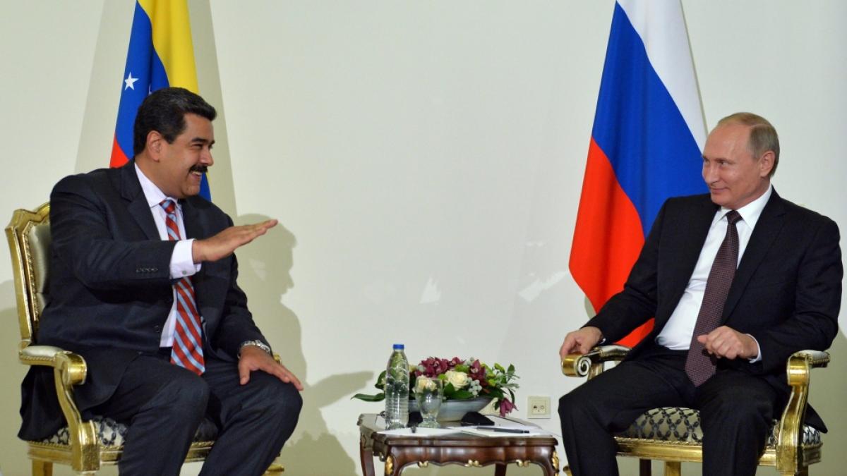 Das Archivfoto zeigt Nicolas Maduro und Wladimir Putin&nbsp;im Jahr 2016. (Foto)