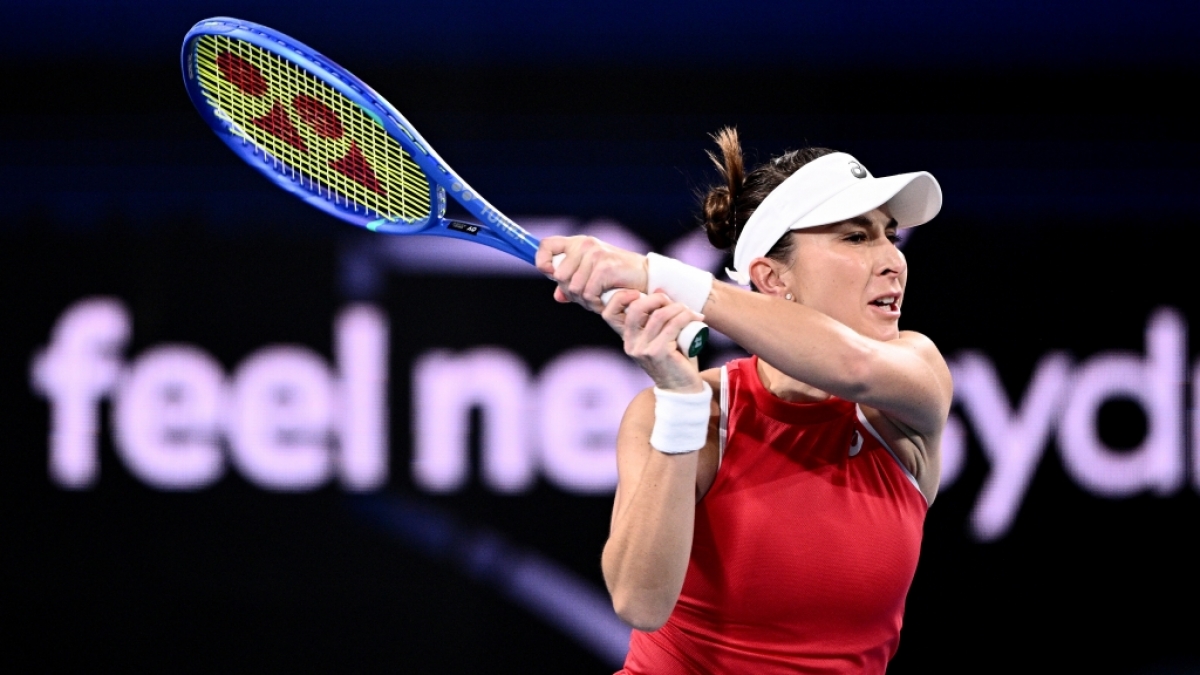 Belinda Bencic aus der Schweiz in Aktion, am 11.01.2026. (Symbolbild) (Foto)