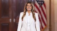 Melania Trump strahlte bei ihrem Auftritt.